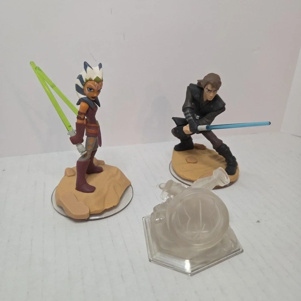 Disney Infinity 3.0 Star Wars Rebels Anakin, Ahsoka , Trophy Lot 3
